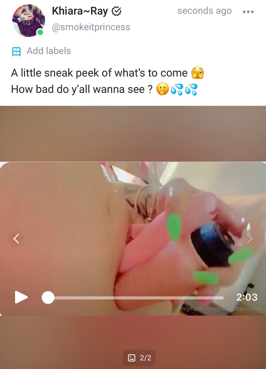 KhiaraOF's tweet photo. https://t.co/YdLupKNW0L 7 day free trial ends 07/12/2023 #onlyfans #SubscribeToSeeMore #onlyfansgirl https://t.co/MiN14QJE0g