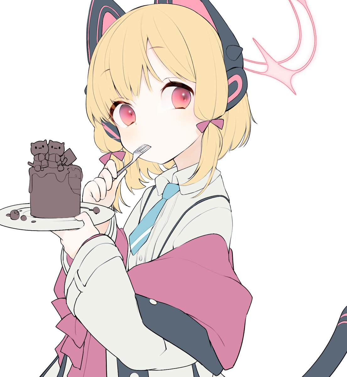 才羽モモイ(ブルアカ) 「wip 今度塗りたいSkebの手数料無料今日まで