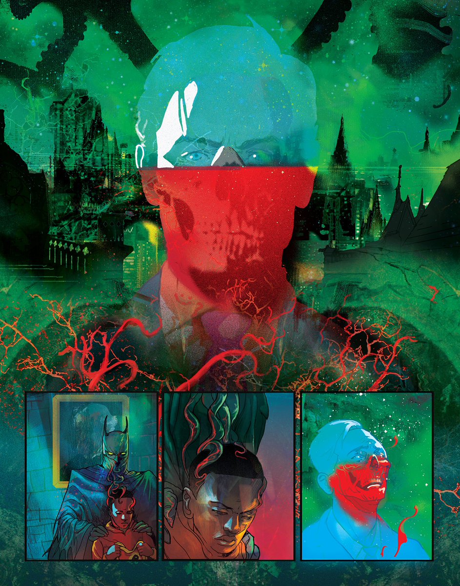 9 days till we Third Face tells his story and the secrets of Gotham Below begin to reveal themselves Batman : City of Madness # 2 story and art by me out 12/12 from @DCOfficial