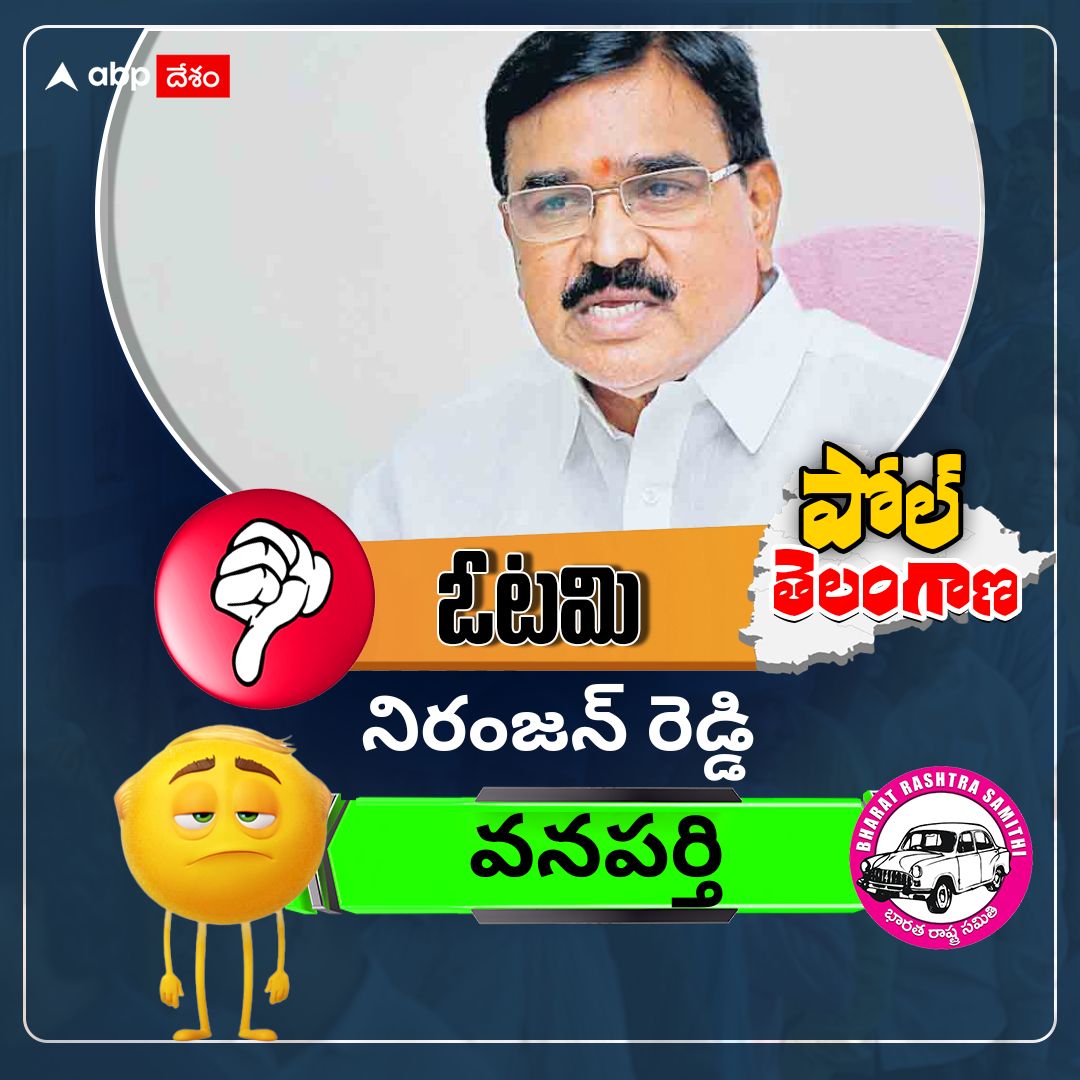 నిరంజన్ రెడ్డి.
#NiranjanReddy #BRS #TelanganaAssemblyElection2023 #TelanganaElectionResults