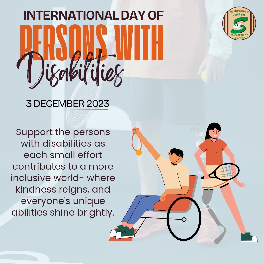 Empathize. Empower. Enable On this #InternationalDayOfPersonswithDisabilities, let’s come together to celebrate the unique strengths, courage & resilience of the differently-abled people.