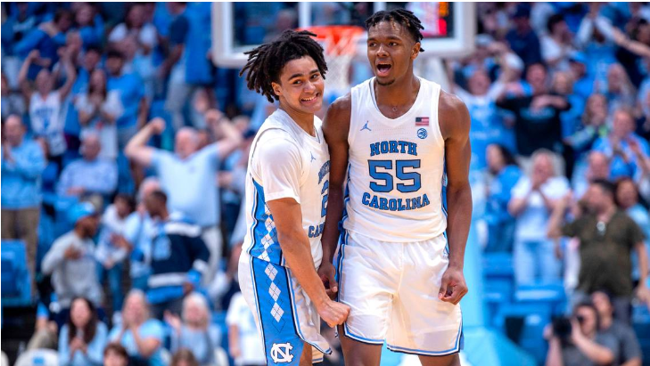 searchuser1's tweet photo. No. 17 North Carolina (7-1, 1-0 ACC) defeated Florida State (4-3, 0-1 ACC) in the teams’ ACC opener Saturday, the Tar Heels coming back from a slow start, and a 14-point, second-half deficit, to post a 78-70 win. The Heels struggled before the break, and early in the second half, but stormed back with a 22-0 run in fewer than five minutes to start league play with a victory. UNC, which now leads the series, 54-15, was picked No. 3 in the conference preseason poll, while the Seminoles were picked No. 11.