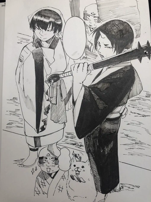 ヤーッ!✒️三✒️ 