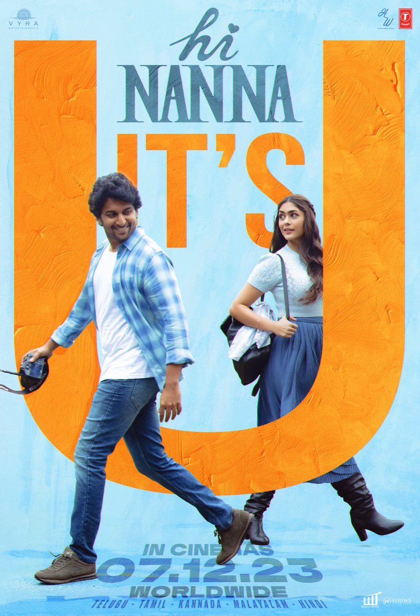 NameisNani's tweet photo. Yes ‘you’ and me. 
Let’s experience this together :)
#HiNanna https://t.co/Ja9QriFjxK