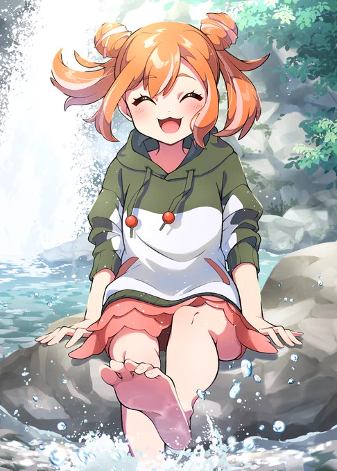 サーモンちゃん#鮨娘 