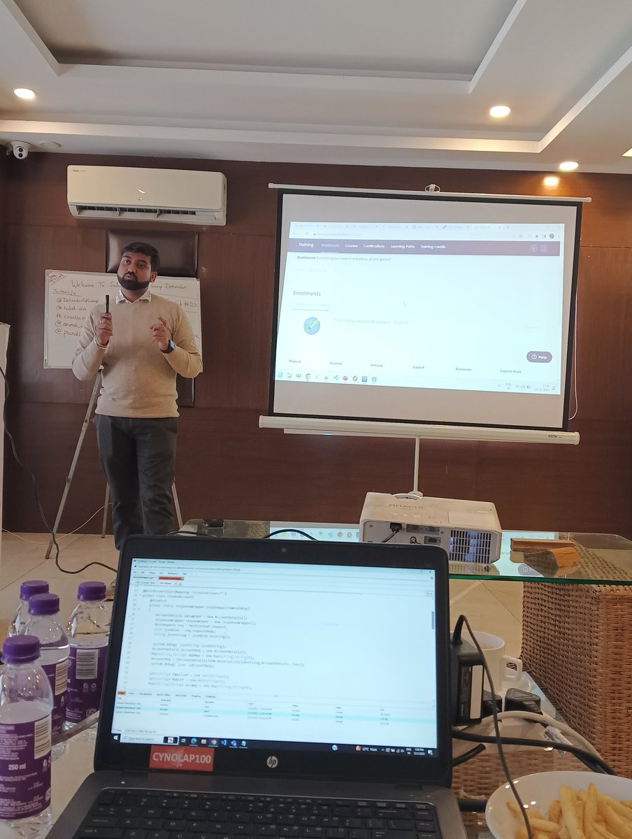 Great and knowledgeable session by <a href="/pundirs0019/">Anuj pundir</a> on MuleSoft
#trailblazercommunity
#dehraduntrailblazer
<a href="/anmol_verma__c/">Anmol Verma</a>
@dehradunsfgroup
@kailash_sfdc