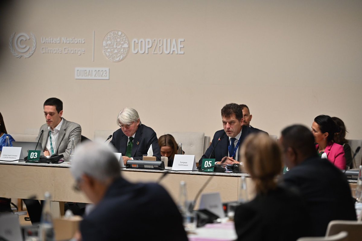 JanezLenarcic's tweet photo. With #climatecrisis worsening, #GettingAheadofDisasters is crucial to save lives.

We need more investment into anticipatory action and community resilience 🌍.

#EUatCOP28 just endorsed the Charter on Finance for Better Managing Risks, with key principles for such collaboration. https://t.co/zDRVhHm6Bp