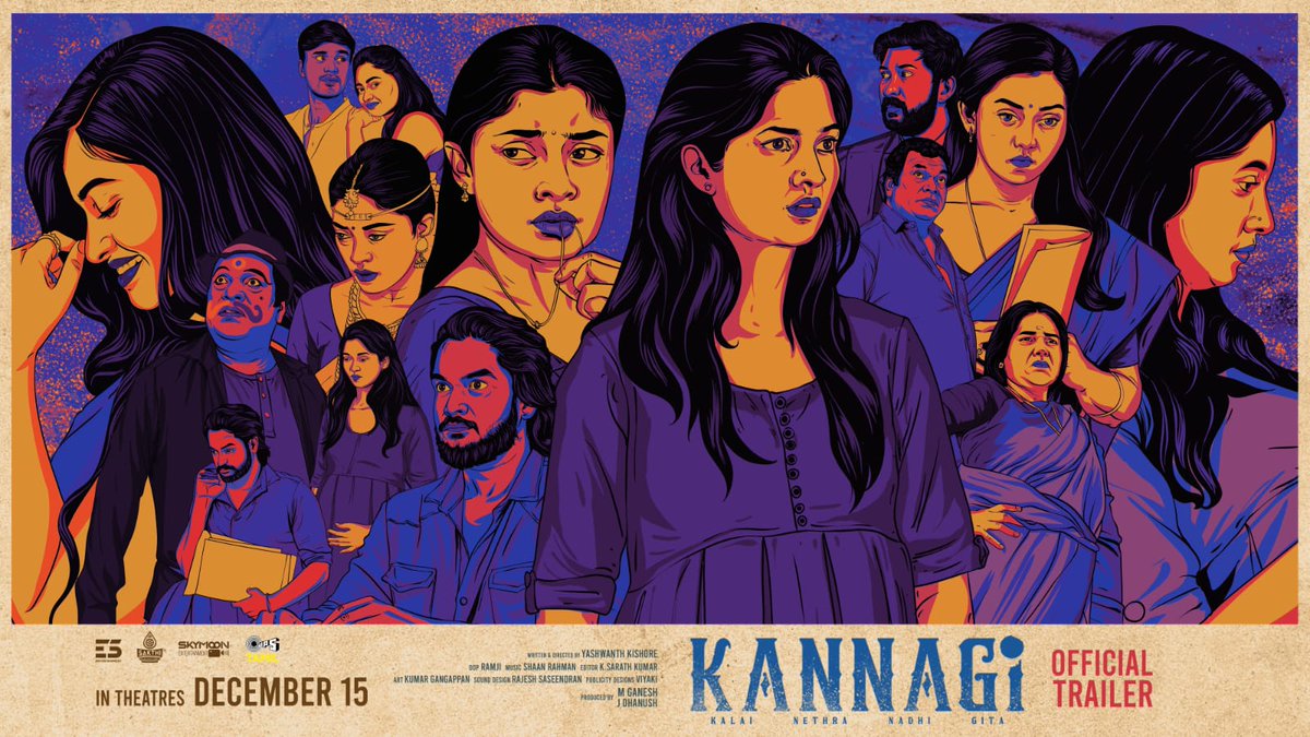 Dive into the arduous world of #Kannagi 🔥🫱🏼‍🫲🏼

#KannagiTrailer 
▶️youtu.be/oZqFja2YN7g?si…

#KannagiFromDec15 

A @shaanrahman Musical! 🎼

@iKeerthiPandian @Ammu_Abhirami 
@vidya_pradeep01 @shaalinofficial 
@vetri_artist @adheshwar  
@Yechuofficial @ramji_ragebe1
@Skymoonent