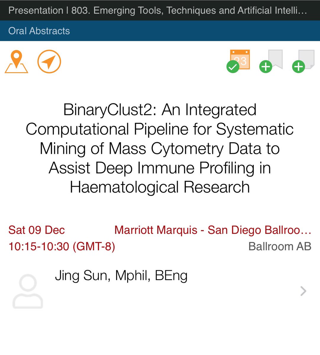 KordastiL's tweet photo. Join Us at ASH23

We are delighted to announce our contribution in this year’s #ASH23. Please mark your diaries for these events:

🔹 Saturday, 9th December: Our PhD student, Jing Sun, will present our innovative pipeline for analysing high-dimensional data in haematology 👇 https://t.co/QCr798R2n0