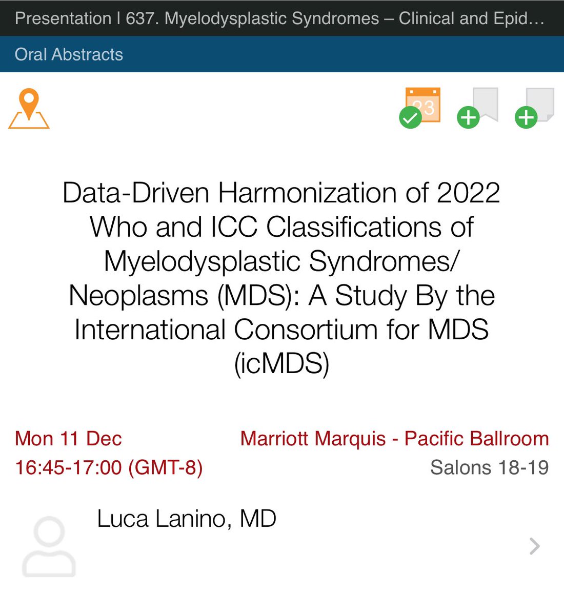 KordastiL's tweet photo. Additionally, we are involved in four other oral presentations, in collaboration with my friend and colleague Matteo G Della Porta as below. 👇 https://t.co/eR6CZXrVmy