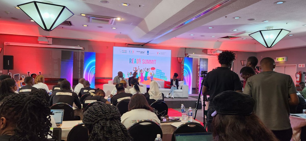 Hundreds of young people from across Africa are attending the #ReadySummit #WeAreREADY currently underway in Harare. #ICASA2023  @zvanri @REPSSI @READY_Movement @gnpplus @icasa2023 @MoHCCZim @titirufu @_tee_tee03