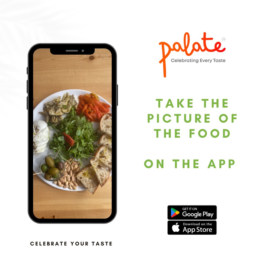 Palate_App's tweet photo. This #Christmas everyone can be #food influencer! 

When you #eat out, simply take a #picture of what you eat or #drink

#voice your honest #Opinion 

#Christmas2023 #Foodie #foodusa #fooduk #foodlondon #desifood https://t.co/Z09vhK50Ci