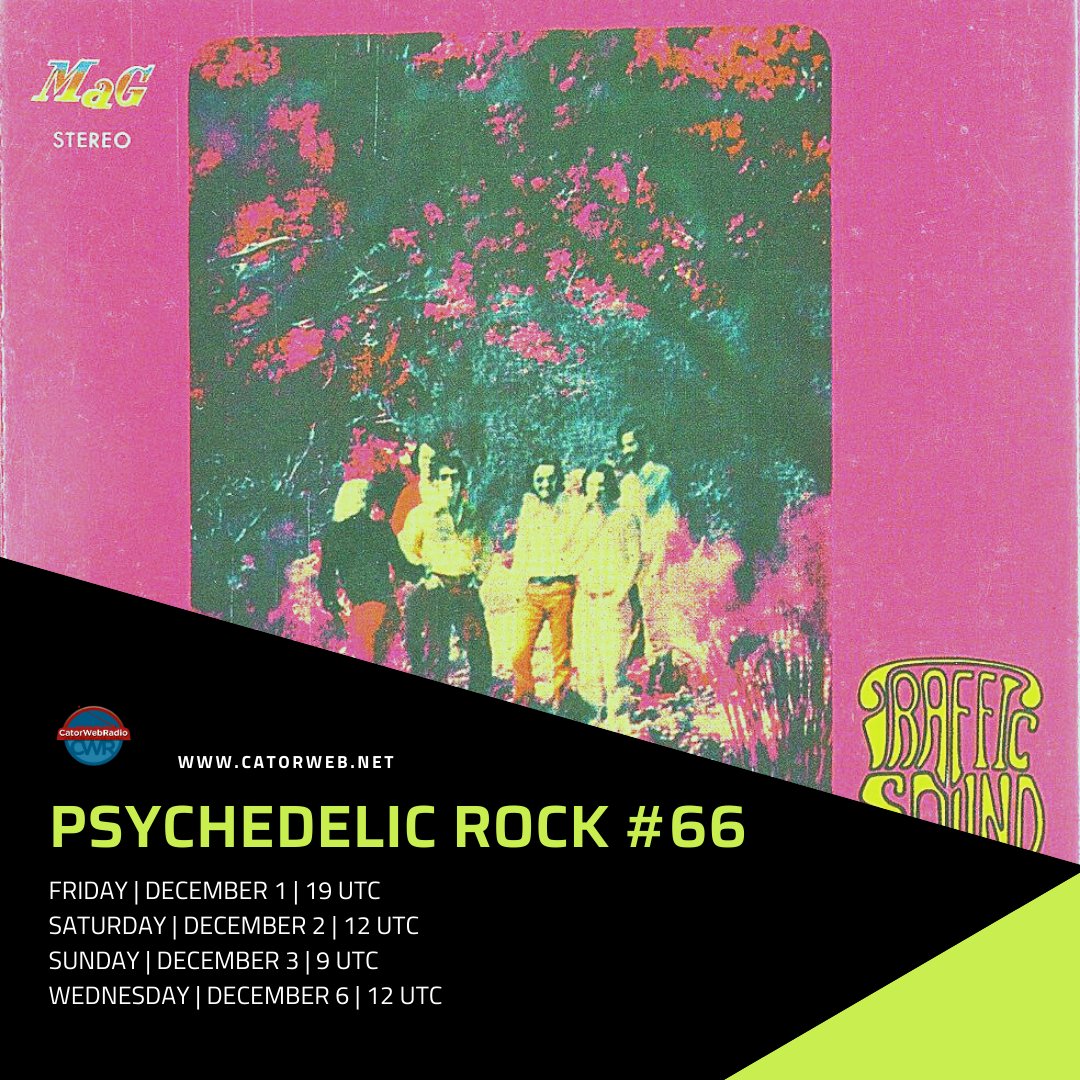 catorwebradio's tweet photo. 🎵 This week, we're turning up the volume and diving deep into the groovy sounds of Traffic Sound. Let the psychedelic vibes wash over you as we explore their 1970 self-titled album. It's a trip worth taking! 🎶🌀 #TrafficSound #PsychedelicGroove https://t.co/UiaxuLcEO5