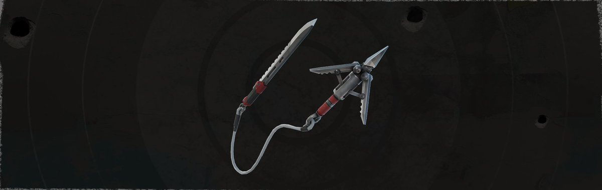 While others party at Ritzy Riviera, study the blade. Fortunately, the Grapple Blade is pretty simple. Aim at a hard surface or another player, then grapple to your target!