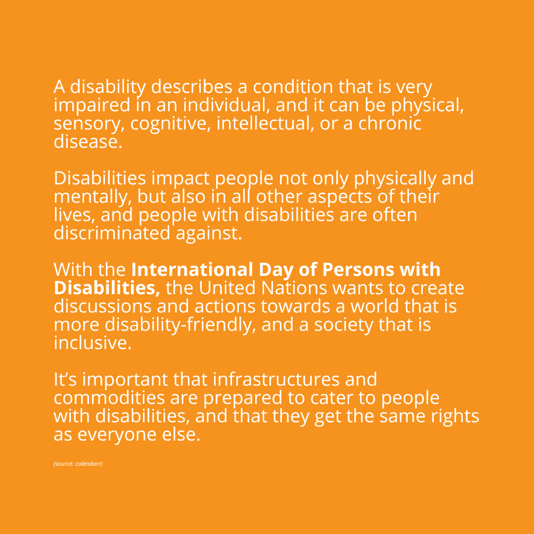 mannahousing's tweet photo. #InternationalDayofPersonsWithDisabilities 💜

Today is a day to raise awareness about the ways in which #disabilities affect people economically, socially &amp; politically.

Swipe to learn more 👉

#disabilityrights #disabilityawareness #disabilityadvocate https://t.co/aOWCeTtM8c