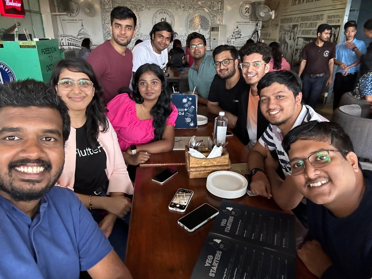 adityathakurxd's tweet photo. Discord is good but meeting community friends in-person is better 💯 https://t.co/WTlnUlvUou