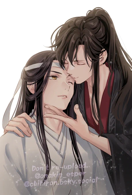 この年齢の忘羨描いたのいつぶりだろう #忘羨 #MDZS 