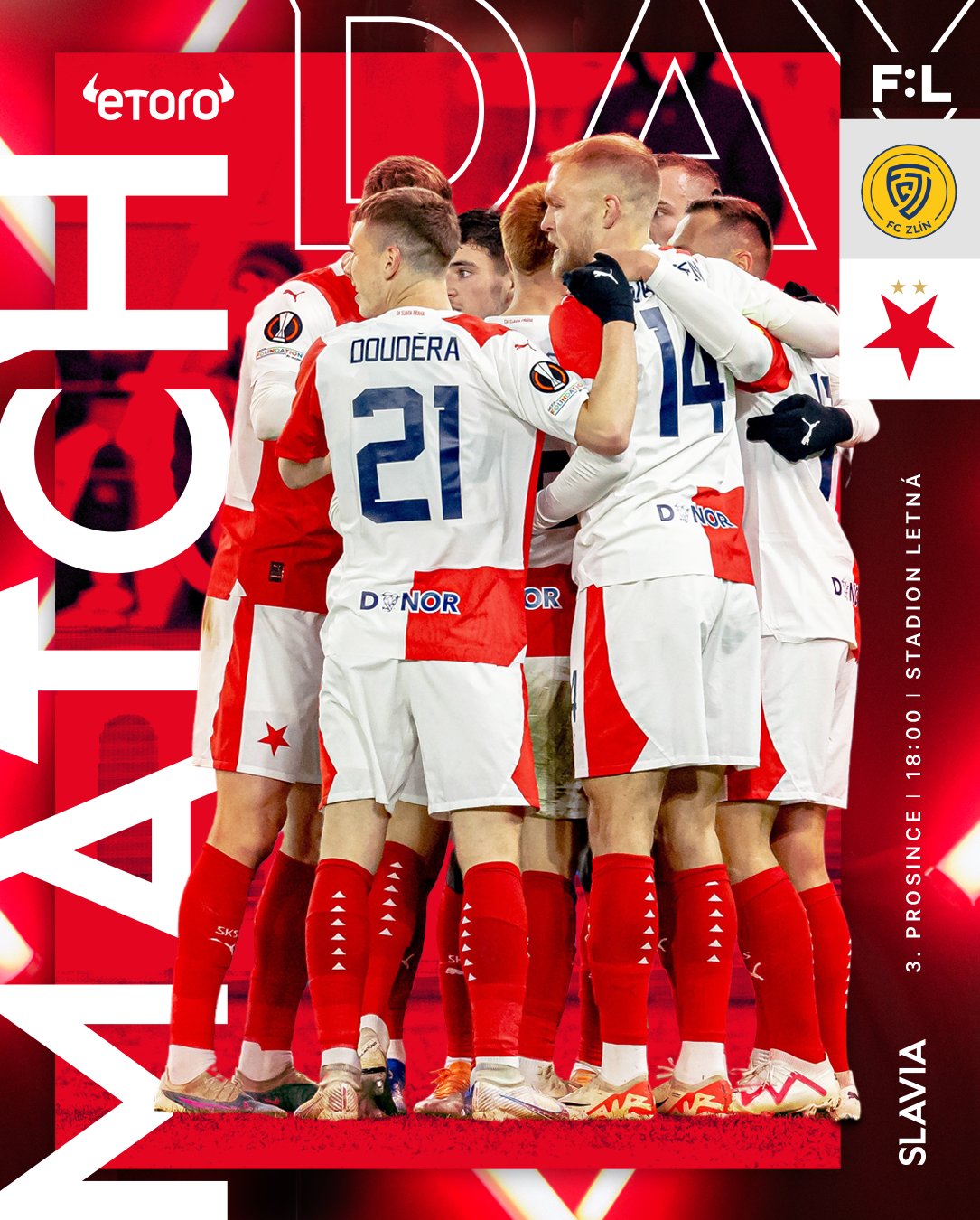 SK Slavia Praha - DNES HRAJE SLAVIE, JAK TO KRÁSNĚ ZNÍ! ✨