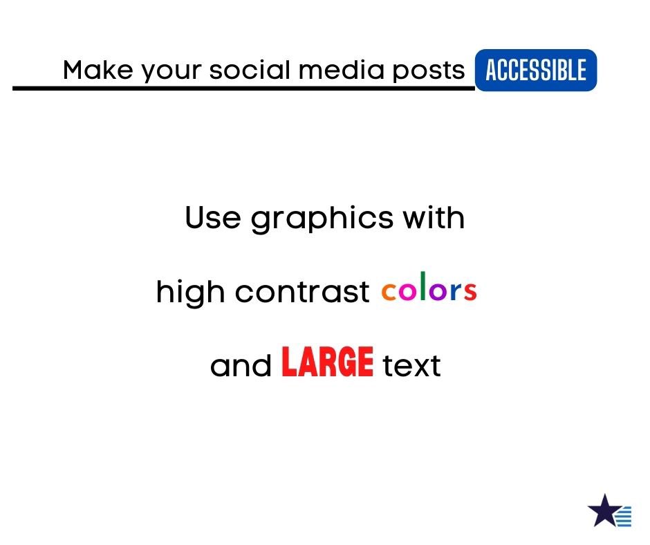DemsAbroadGDC's tweet image. Want to reach a larger audience and convey a message they will understand? Make your content accessible! Follow these best practices to ensure your posts are inclusive:

sproutsocial.com/insights/socia…

#IPDP #Accessibility #CripTheVote #DisabilityInclusion