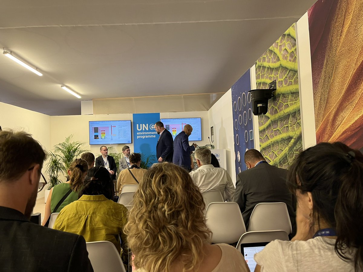 “Where there is less equity, there is also less ambition” says lead author of @UNEP ‘s Emissions Gap Report Greg Mutitt #COP28