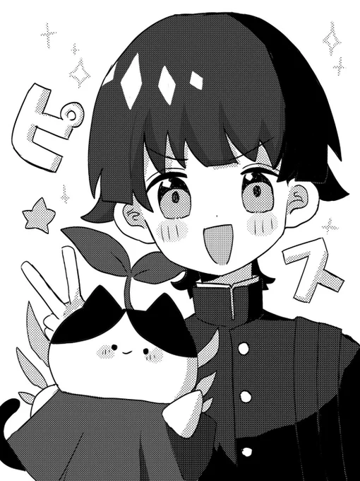 創作漫画を描いてるのでいつか本垢に載せれるといいな 