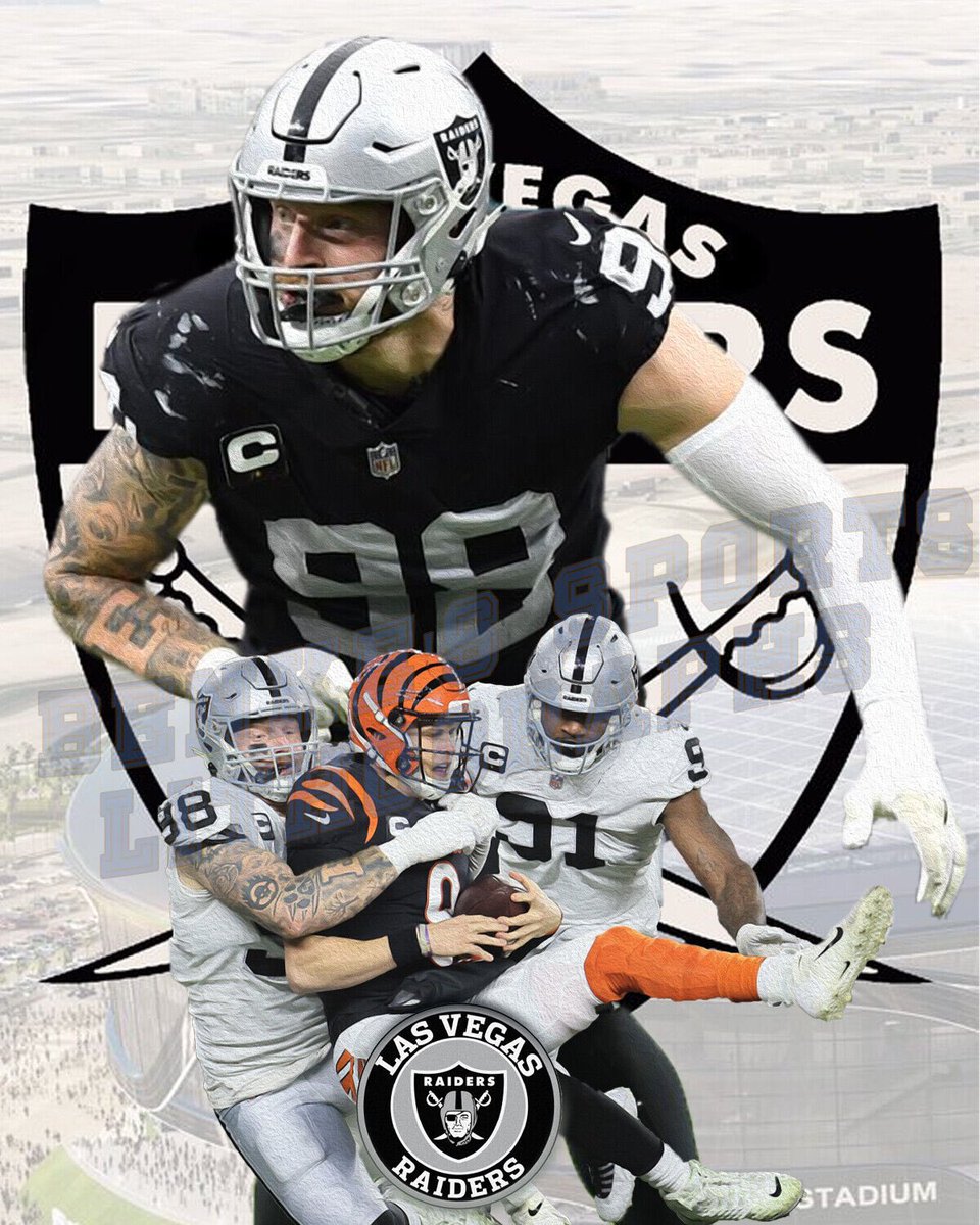 metalhead2445's tweet photo. @CrosbyMaxx you are one of the best defensive players in the league and up most my favorite player in the league! You make me miss football everyday!! Thank you so much for what you do for the #RaiderNation !!! https://t.co/W2yGF82K05