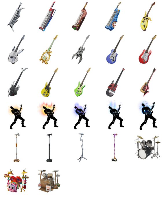 _spexify's tweet photo. New Fortnite Festival Cosmetics #FortniteUnderground #FortniteFestival https://t.co/5oKte3jXcm