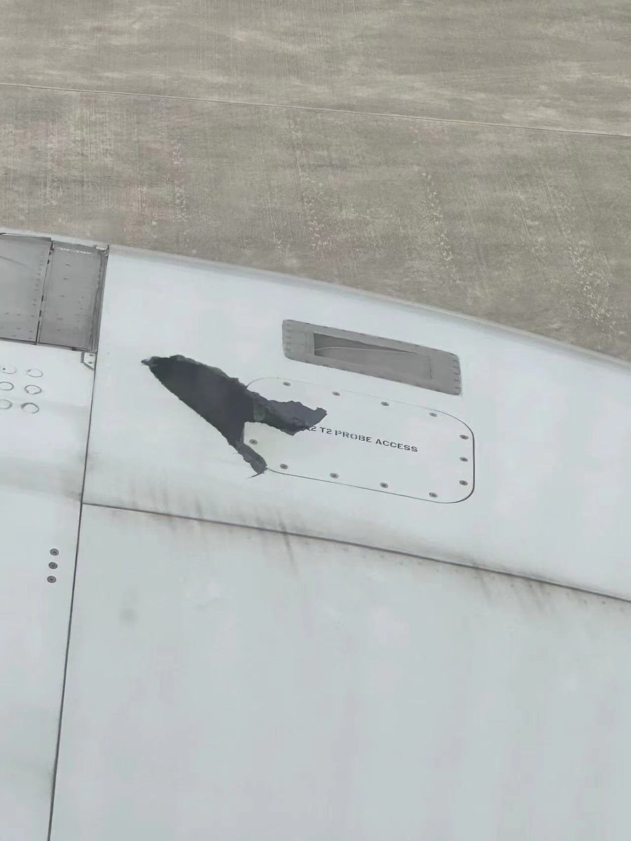 JacdecNew's tweet photo. China Eastern Airlines Airbus A330-300 (B-8970, built 2017) experienced an uncontained failure of its #1 RR Trent 772 engine during cruise flight at 34,000 ft. Flight #MU721 from Shanghai-SHA to Hong Kong safely diverted to Xiamen.  @ChinaAvReview https://t.co/32kLOKP1LU