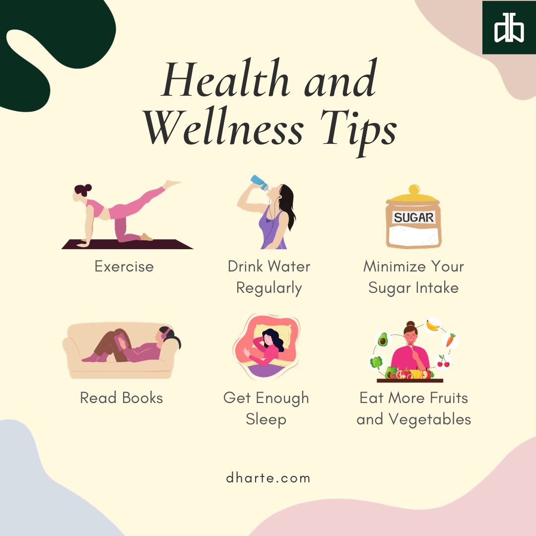 Nourish your mind, body, and soul with these wellness tips. Embrace self-care, prioritize balance, and cultivate a healthy lifestyle for a happier, more vibrant you. 💚 #WellnessWisdom #SelfCareJourney #dharte