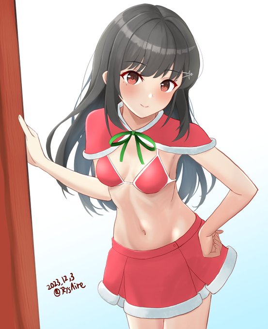 提督!メリクリ～～～♪!!
どう?このドレス? 