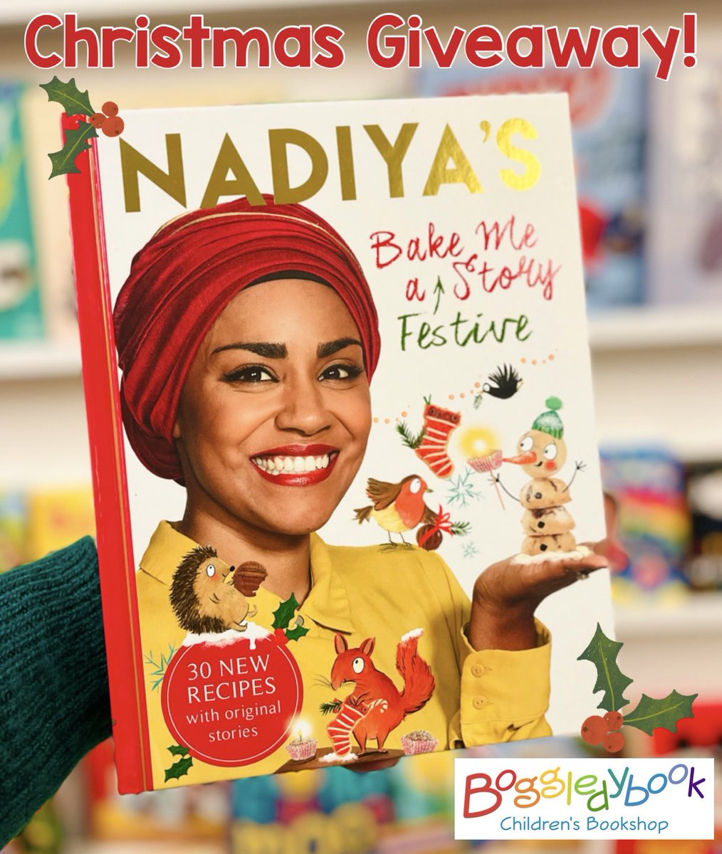 📚🎄CHRISTMAS GIVEAWAY! 🎄📚 It’s December, time for a Christmas giveaway!! 🎅🏼 We’ve chosen Nadiya Hussain’s brilliant Bake Me A Festive Story from our Handpicked £5 Gift Range for one lucky winner! 🤗 To enter just like, repost and comment with a festive emoji 🎅🏼🎄 Enter on