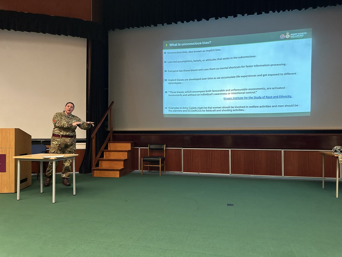 Thank you to Lt Col Rachael Diss,<a href="/AC_INCLUSION/">Army Cadets - Lead D&I Advisor</a> Lead for spending valuable time with the <a href="/ACCBHQ/">Army Cadet Commissions Board (ACCB)</a> team yesterday. Delighted with the interaction and outcomes of the session. Our team conclude standardisation training today in readiness for the 2024 ACCB programme.

<a href="/ArmyCadetsHQ/">HQ Cadets Branch, Regional Command</a>