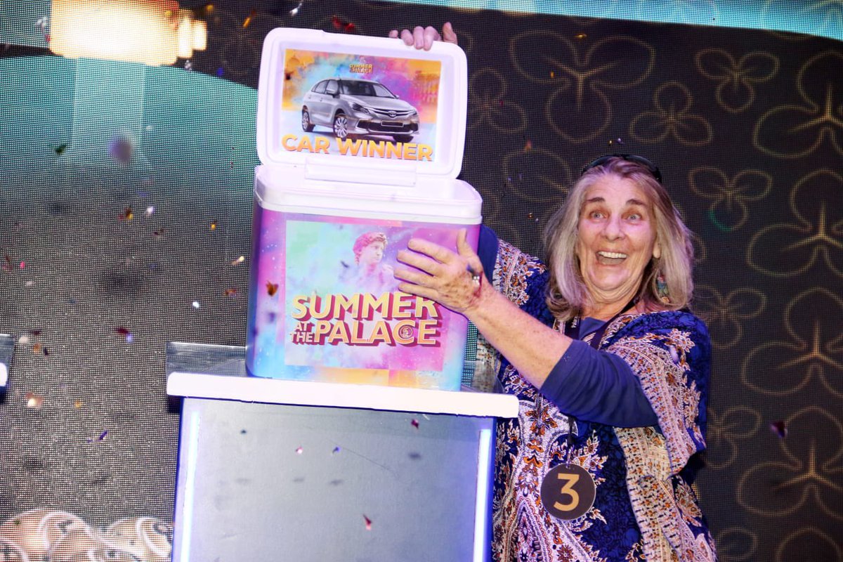 EmperorsPalace's tweet image. Congratulations to our lucky winners in our Summer at the Palace Car Draw last night. Veronica Sham of Sandringham was the biggest #Winner, driving away in a brand new Toyota Starlet!
#ThePalaceofDreams #CarDraw #SummerAtThePalace
18+ Only | Winners know when to stop