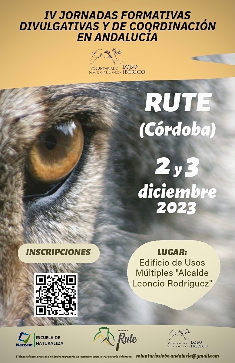 Ahora mismo, #JesusGilMorion alma mater de <a href="/PEJCONA_OFICIAL/">PEJCONA</a> en nuestras jornadas de #Rute #CORDOBA 
#IVJornadasCensoLoboEnAndalucia