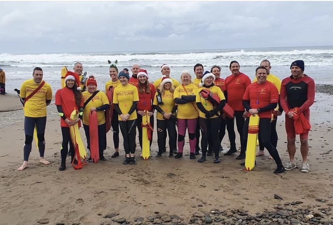 🌊#SeaSunday Can you spot our Technical Director James Sirmon amongst the rest of the Bude Surf Lifesaving Club?* Team CSG all have a connection to the ocean & all strive to protect our playground and the future of ocean life and our planet. *HINT: James is 4th from the right