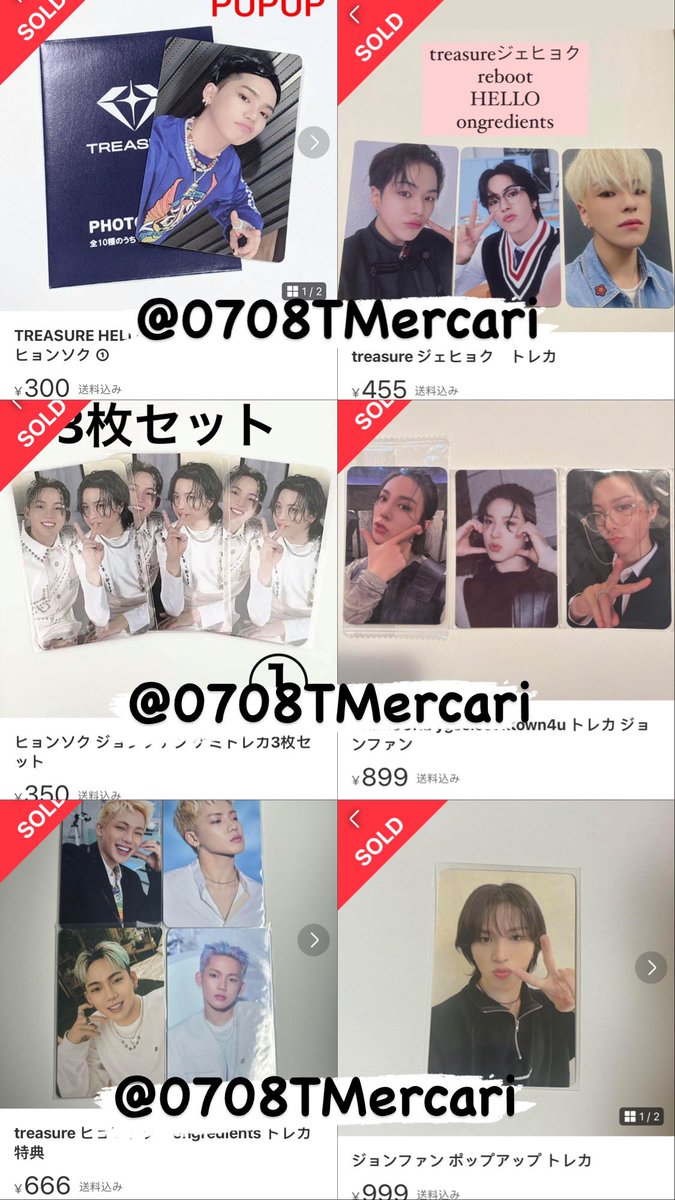 0708TMercari's tweet photo. Recap Nov’23

Thank you dear all customer for using our mercari services ~ Thank you for trusting us and we are trying to assist and provide the best service for all of you teu-me 💎✨

#0708TMercari
#mercariservice
#personalorder
#customorder
#TREASURE_GOODS 
#truz_goods https://t.co/yWG2e9V3jz