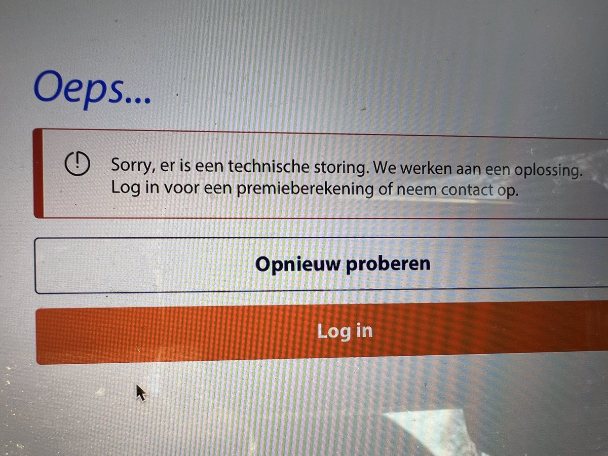 Ok <a href="/Rabobank/">Rabobank</a>. De spraakcomputer begrijpt me niet, de baliemedewerker heeft geen verstand van zaken en het systeem zegt ‘Oeps’. Niet erg klantvriendelijk, voorzichtig uitgedrukt!