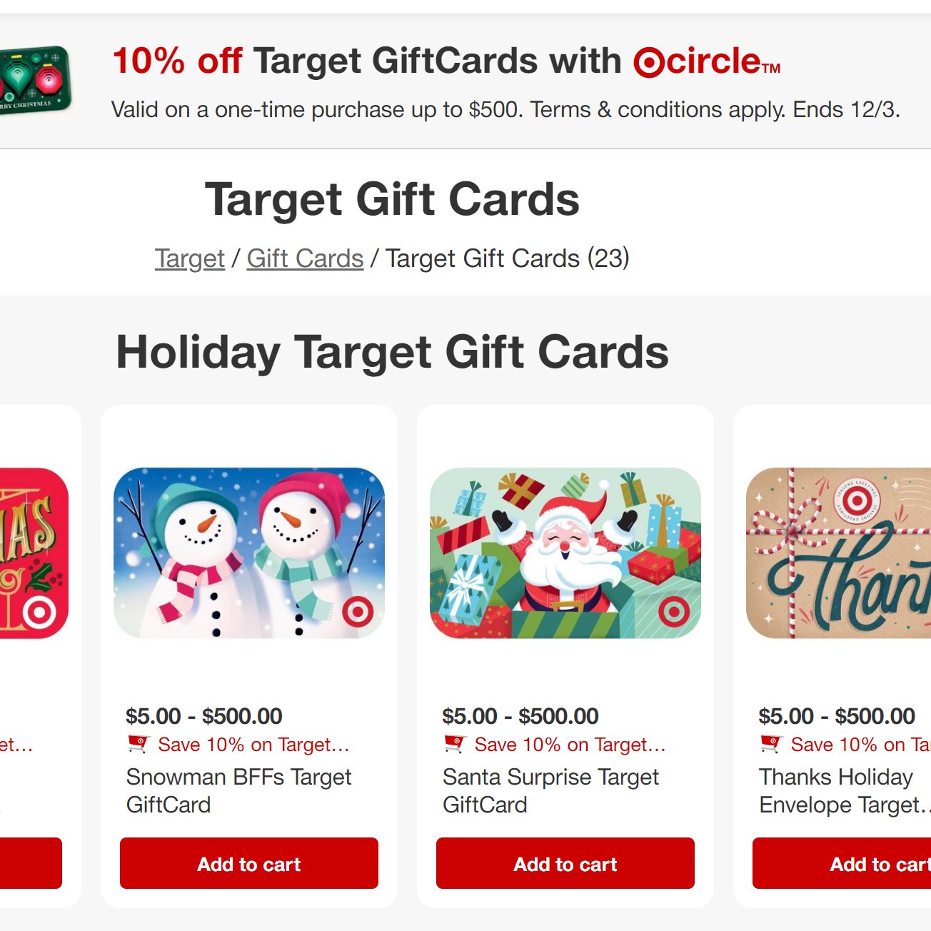 10% Off Gaming Gift Cards at Target (Roblox, Xbox, Nintendo)