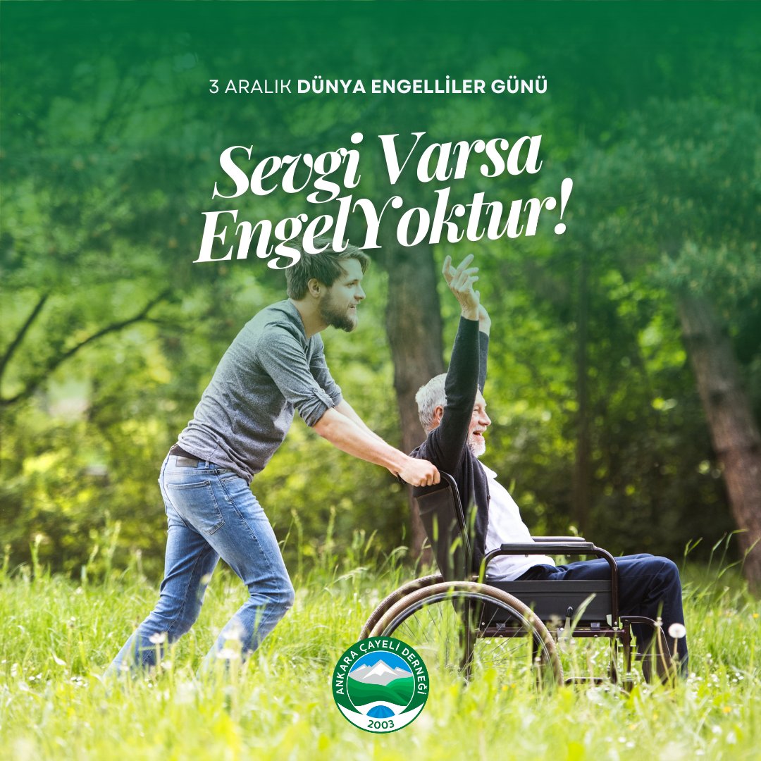 Dünya Engelliler Günü'nü engelleri hatırlamak için değil, onları aşanları alkışlamak için kutluyoruz. #3AralıkDünyaEngellilerGünü