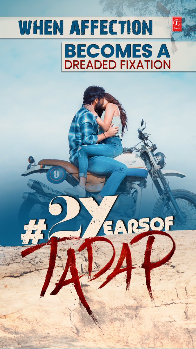 TSeries's tweet image. Two years of #Tadap - a journey of emotions, stories, and melodies that linger ❤️

#2YearsofTadap #TSeries