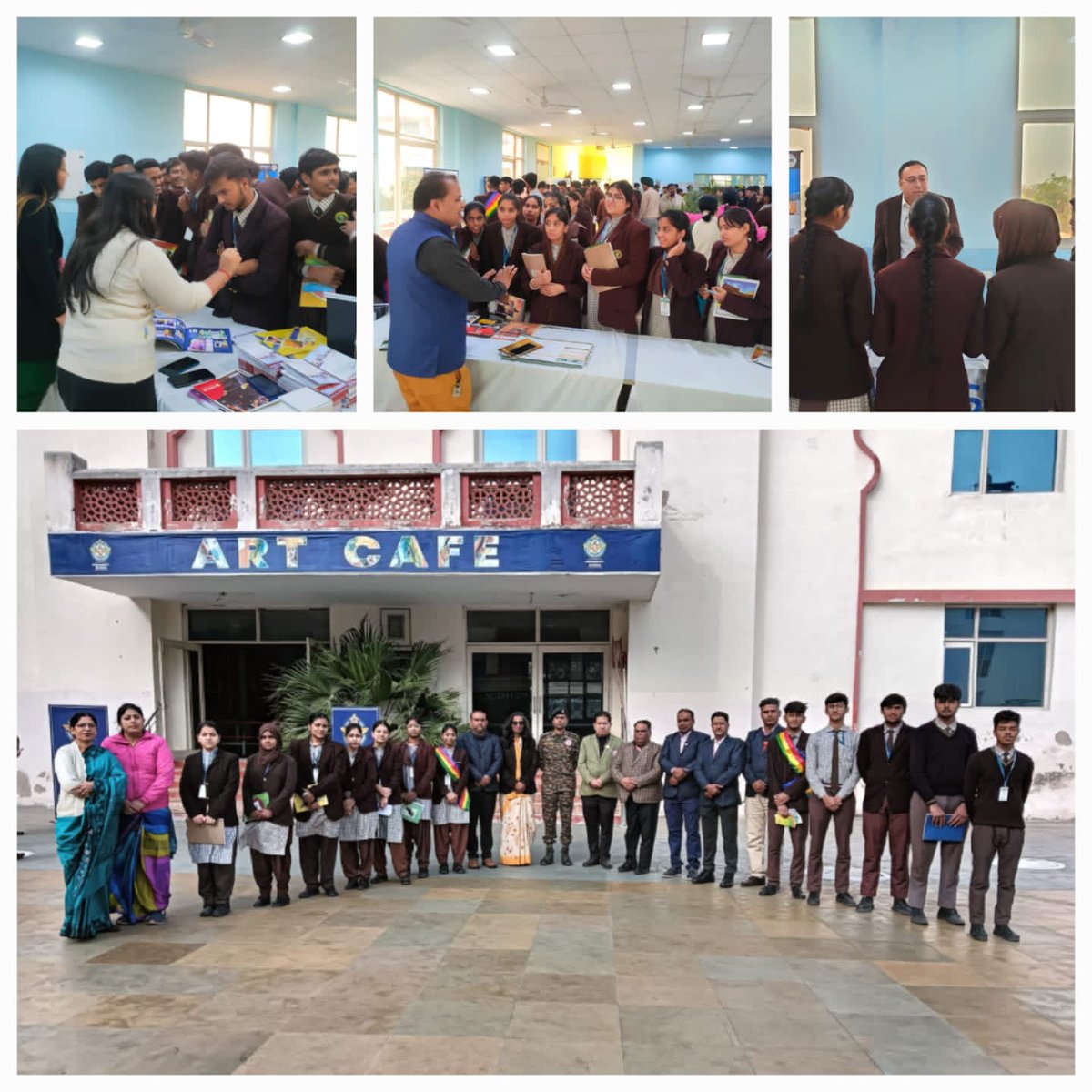 KhwajaModel's tweet photo. Khwaja Model School,Ajmer- Career Guidance Fair 2023- Chief Guest- Lt Col Rahul Sharma, CO , 2 Raj Engg Coy , NCC , Ajmer https://t.co/eWl67VxmSv