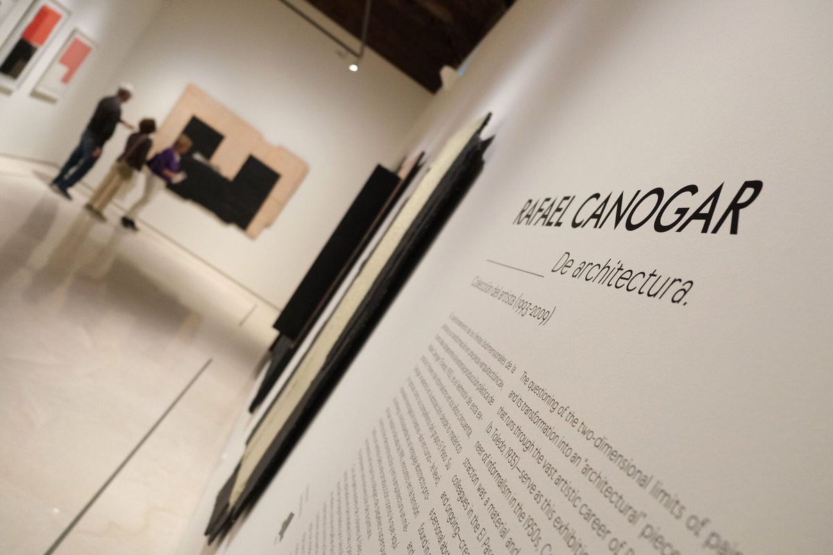 thyssenmalaga's tweet photo. #ÚltimaSemana para disfrutar de la exposición de #RafaelCanogar, figura fundamental de la abstracción española del siglo XX. La muestra está compuesta por 10 obras de un periodo en el que el artista tomó la arquitectura como protagonista de su producción.
Patrocina #McArthurGlen https://t.co/QDiwnDIets