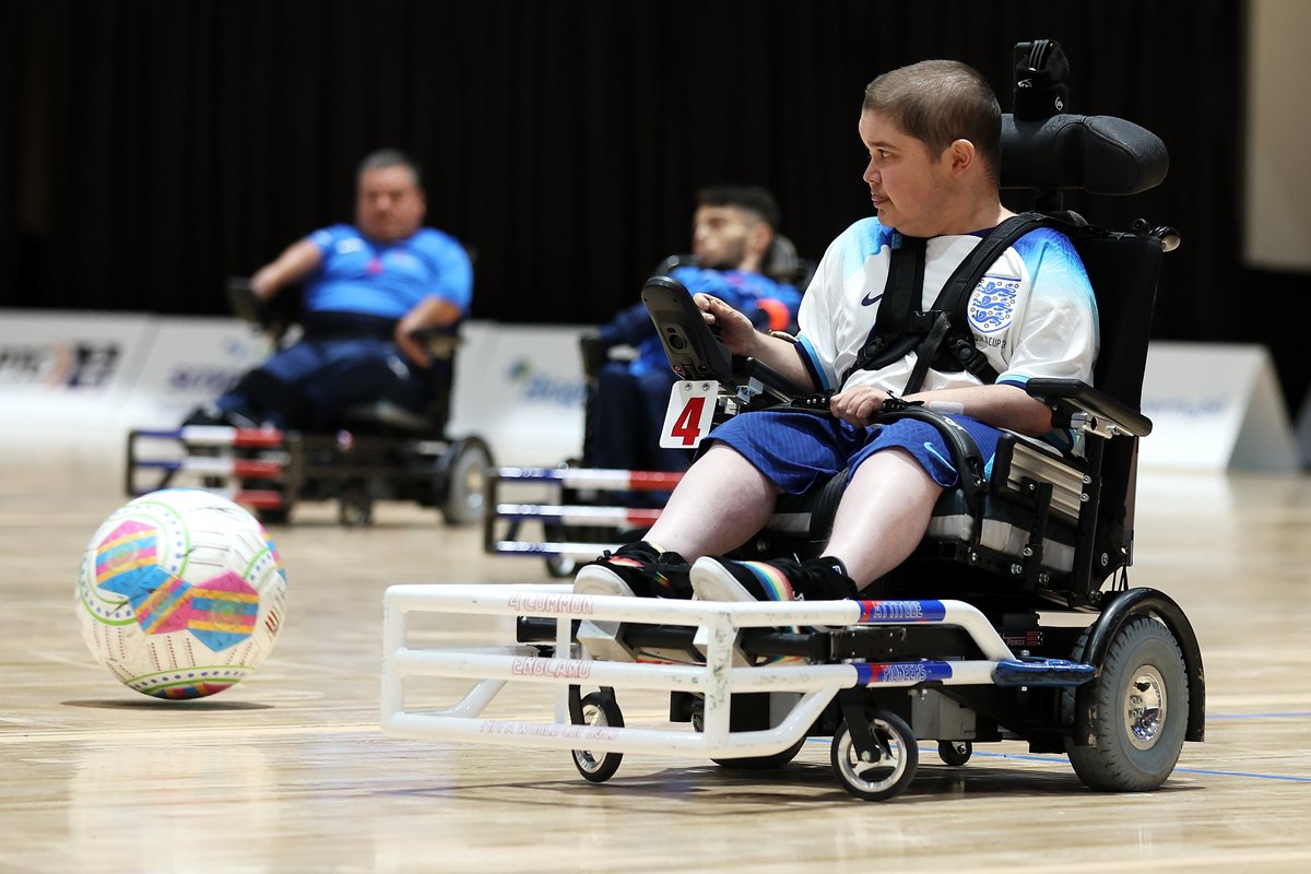England's tweet photo. October brought another major tournament in Australia – this time for our England Powerchair team.

Just like the senior women’s team, they also reached the final. On this occasion, our Powerchair team suffered penalty shootout heartbreak after a 1-1 draw in normal time. https://t.co/rFsCBWJHIv