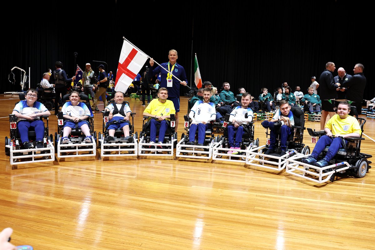 England's tweet photo. October brought another major tournament in Australia – this time for our England Powerchair team.

Just like the senior women’s team, they also reached the final. On this occasion, our Powerchair team suffered penalty shootout heartbreak after a 1-1 draw in normal time. https://t.co/rFsCBWJHIv