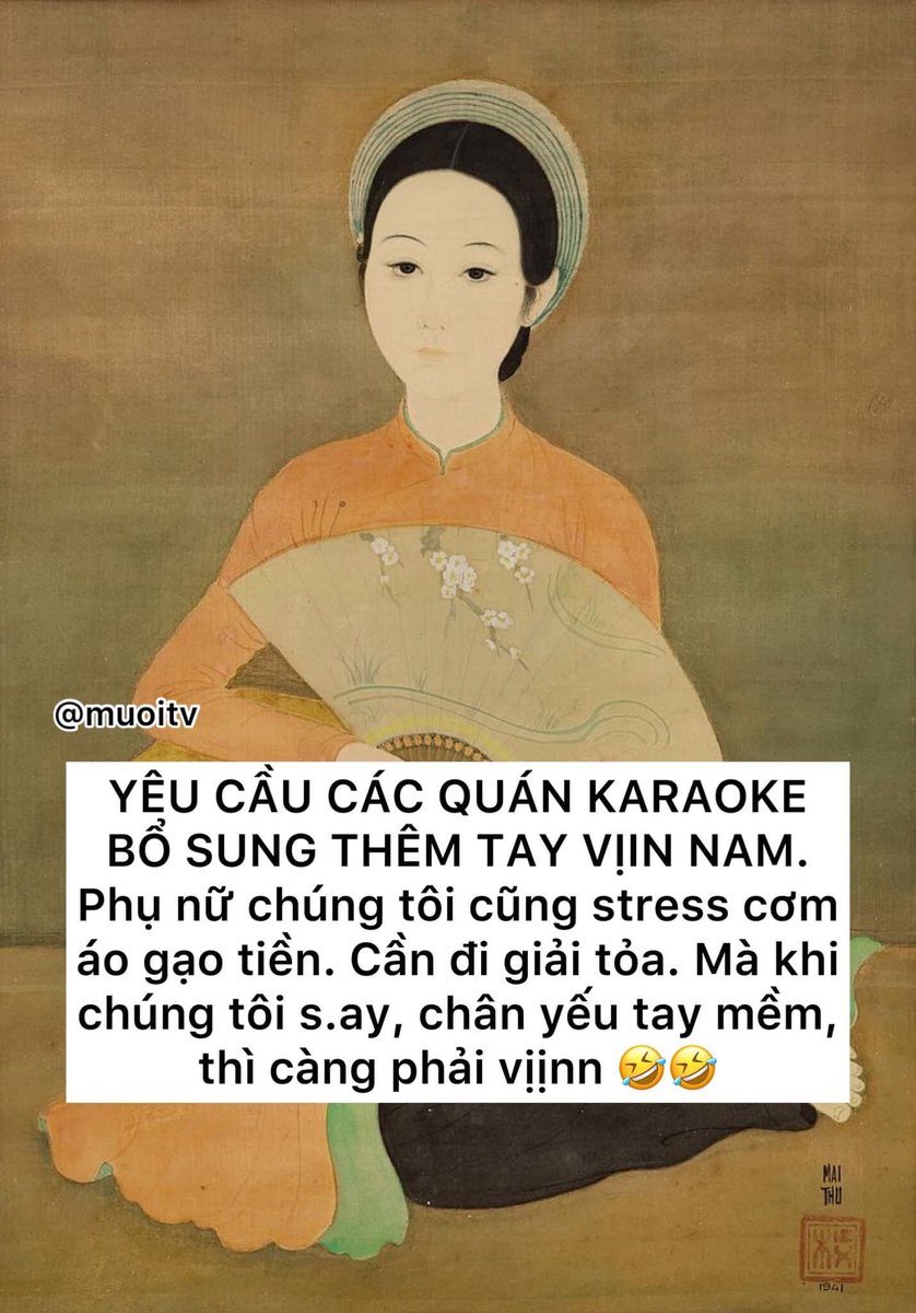 Thân gửi các quán karaoke nhé, chứ cuối tuần chuỵ iem chúng tôi cũng muốn đi quẩy 😂😂😂