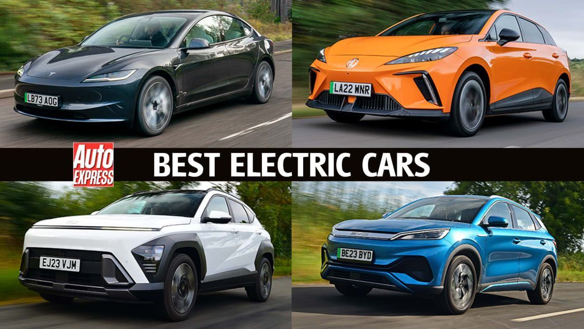 What are the best electric cars that you can buy right now? We reveal all...>> aex.ae/431gnQF