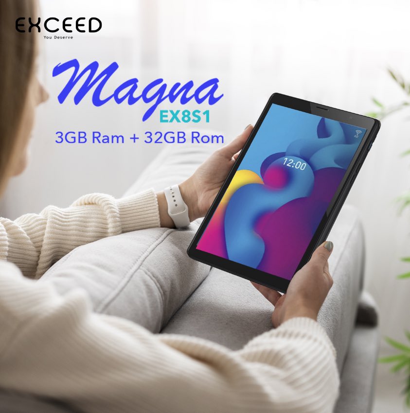 ExceedMobilesME's tweet photo. تابلت اكسيد magna(EX8S1) ذاكرة 3GB+32GB https://t.co/F6zrqnK43t