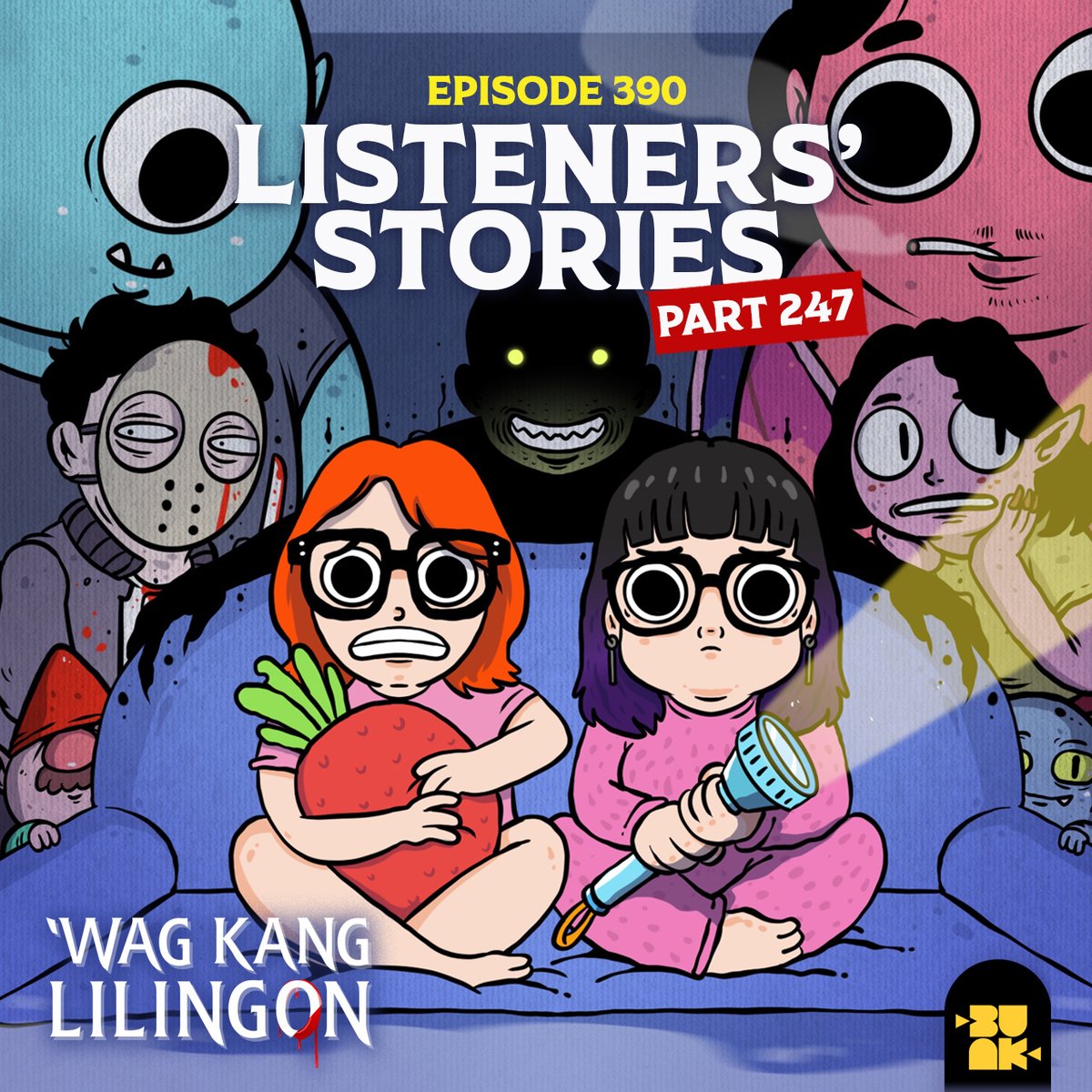 🦇EPISODE 390: Listeners' Stories Part 247🦇

Our gift? Listens that will have you sleeping with one eye open—or at least a night light. 

🎧shorturl.at/diN19

#WagKangLilingon
#HorrorPodcast