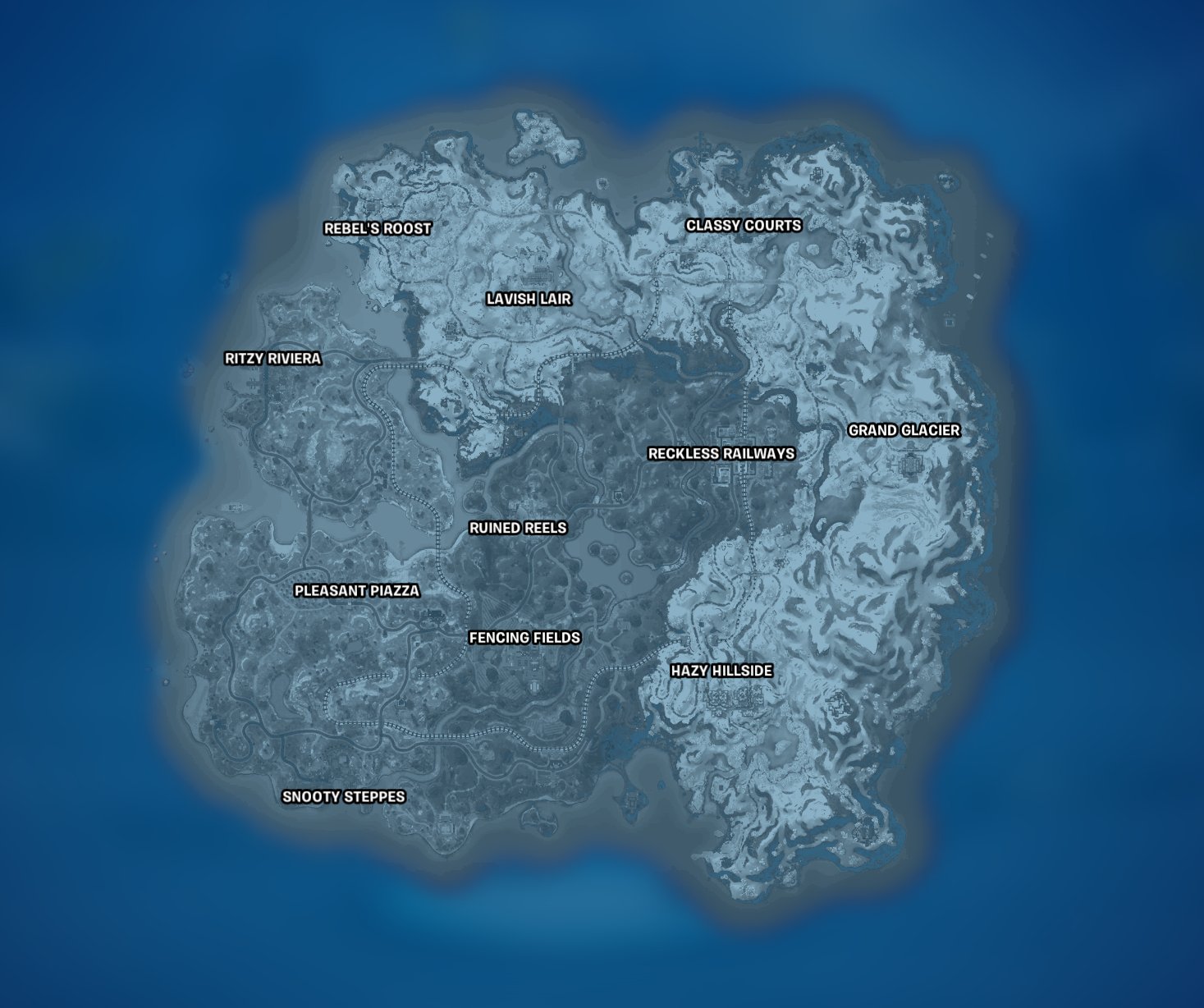 Fortnite Chapter 5 Season 1 Map: POIs, Leaks and More - Turtle