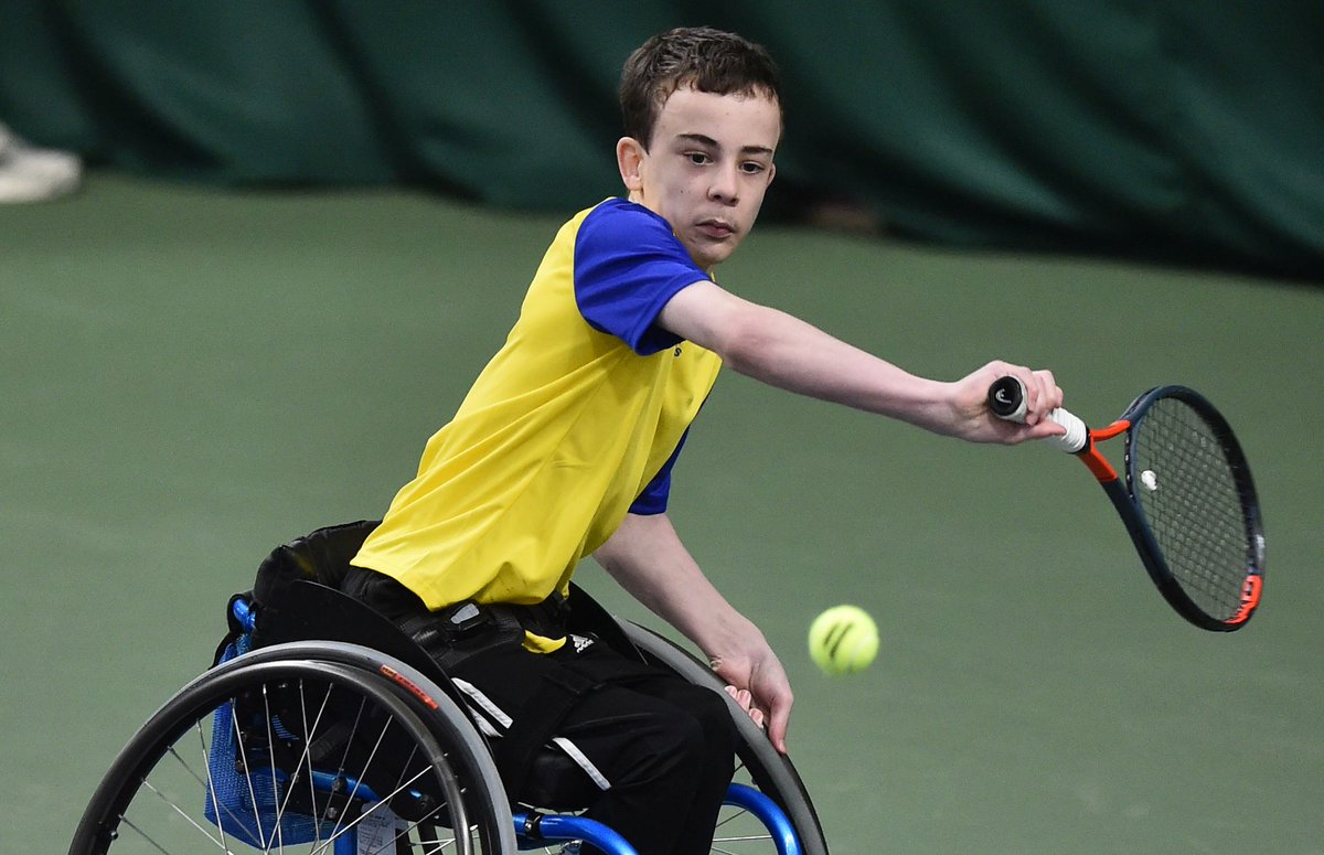 WChairTennisGB's tweet photo. Happy International Day of Disabled Persons, everyone...

This year, 3 December coincides with the last day of the 2023 Lexus Wheelchair Tennis National Finals. 

Today's finals schedule from 9.30am at the @shrewsbury_club 👉 https://t.co/0W8ryRZFtA

#wheelchairtennis | #IDODP https://t.co/9IpeIhgqLv